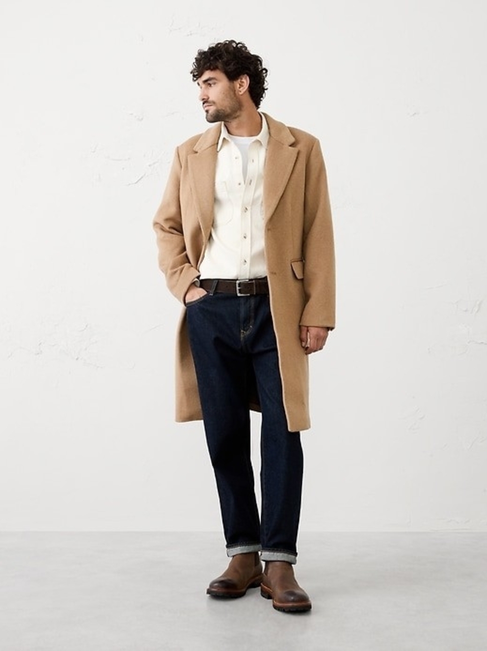 NWT Wool Topcoat